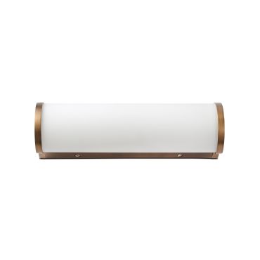 Faro Danubio - wandverlichting - 28,5 x 8 x 9 cm - 9W LED incl. - IP44 - brons