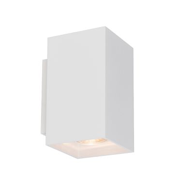 Zuma Line Sandy WL Square Next - wandverlichting - 10 x 8,2 x 14,2 cm - wit