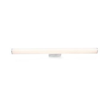 Faro Volga - wandverlichting - 60 x 8 x 4 cm - 12W LED incl. - IP44 - glanzend chroom