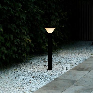 Nordlux Noorstad - tuinpaal - Ø 22 x 85,3 cm - IP44 - zwart
