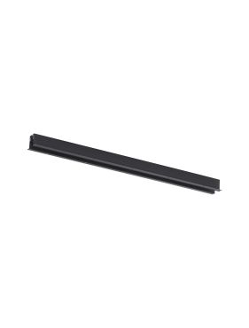Nova Luce Buxton L - magnetisch verzonken profiel  - 100 x 8,1 x 6,1 cm - zwart