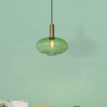 Lucide Maloto - hanglamp - Ø 30 x 150 cm - groen