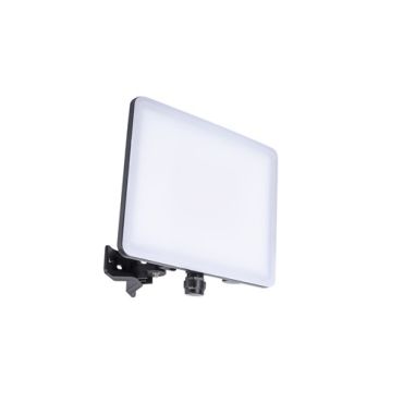 Integral LED Compact Roto - verstraler (met optionele infraroodsensor)- 20,5 x 6,8 x 19,2 cm - 50W LED incl. - IP65 - zwart