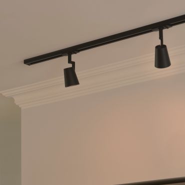 Nordlux Allison Link - rail spot GU10 - Ø 6,2 x 15 cm - zwart