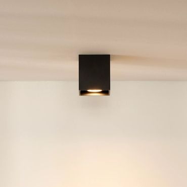 Lucide Bodi Square - opbouwspot - 8,2 x 8,2 x 9,5 cm - zwart