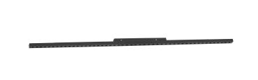 Nova Luce Planet 48V - armatuur voor magnetisch profielsysteem - 100 x 3 cm - 13W dimbare LED incl. - zandzwart