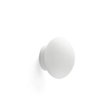 Faro Nubo 150 - wandlamp - Ø 15 x 10,1 cm - 9,7W LED incl. - IP44 - mat wit