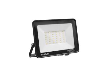 Century Italia Sirio Bassa Tensione - verstraler op laagspanning 12-36V DC - 15,5 x 2,4 x 12,5 cm - 30W LED incl. - IP65 - zwart