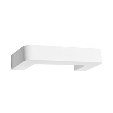 Nova Luce Renata - wandverlichting - 32 x 14 x 5 cm - wit gips