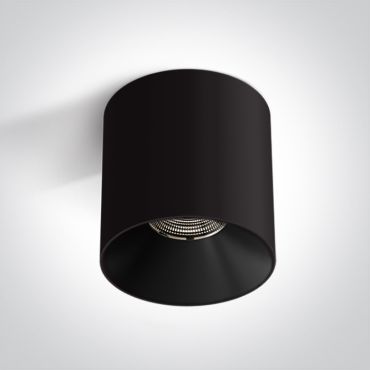 ONE Light Wall &amp; Ceiling LED - opbouwspot 1L - Ø 12 x 12 cm - 25W LED incl. - zwart