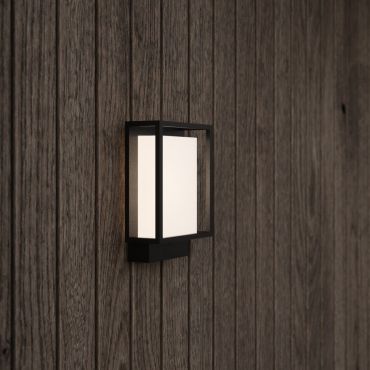 Nordlux Nestor - buiten wandverlichting - 14,7 x 22,1 cm - 8W LED incl. - IP44 - zwart