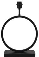 Searchlight - tafellamp voet - 30 x 12 x 42 cm - mat zwart