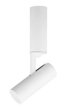 Nova Luce Bernardo - opbouwspot - Ø 5 x 28 cm - 13W LED incl. - wit