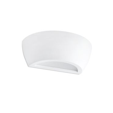 Faro Cheras - wandverlichting - 24,5 x 13 x 10 cm - mat wit