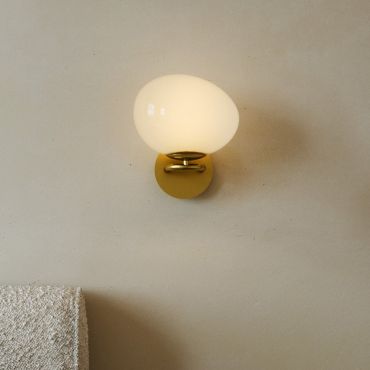 Design For The People Shapes - wandlamp - 22 x 26 cm - messing