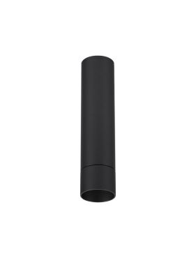 Nova Luce Doc - opbouwspot - Ø 3,2 x 11,3 cm - 5W dimbare LED incl. - zwart