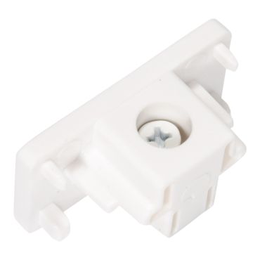 Projectlight - 1-fase railsysteem - eindkap - wit
