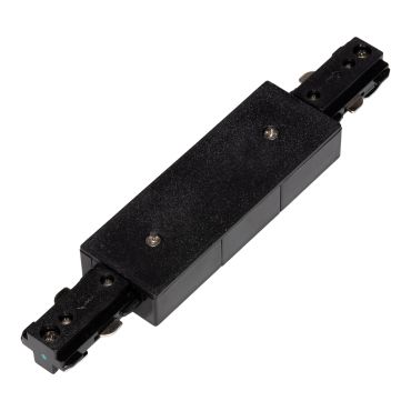 Projectlight - 1-fase railsysteem -  tussenvoeding - 18 x 3,5 x 1,8 cm - zwart