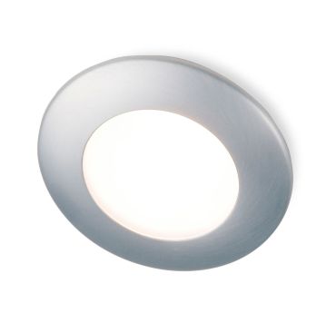 Aqua Round IP65 230V - satijn nikkel