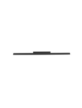 Nova Luce Ultra Slim - rail armatuur - 60 x 3,4 cm - 25W LED incl. - witte lichtkleur - zwart