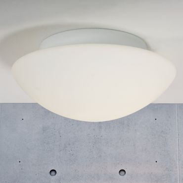 Nordlux Ufo - plafondverlichting - Ø 22,5 x 10,5 cm - IP44 - wit