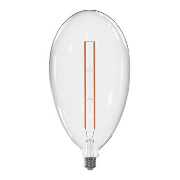 Daylight Italia Mammamia Drop LED Lamp - Ø 18 x 35,5 cm - E27 - 13W dimbaar - 2700K - transparant
