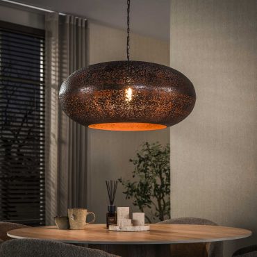Vico Cielo - hanglamp - Ø68cm - antiek koper