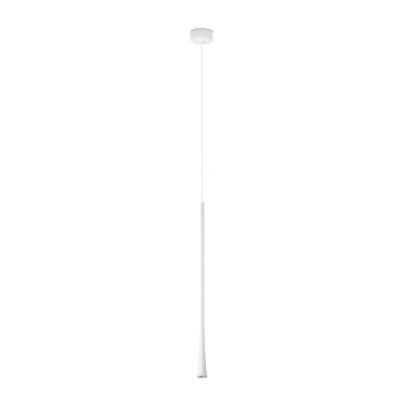 Faro Diana 600 - hanglamp - Ø 3,2 x 60 cm - 6W LED incl. - mat wit