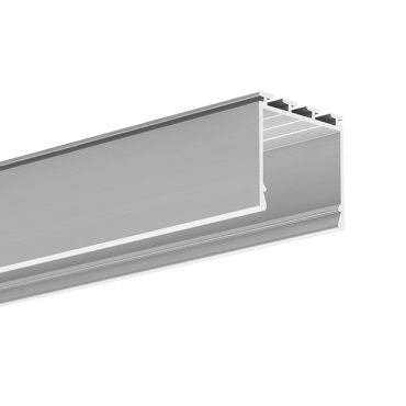 KLUS Lipod - LED profiel - 2,6 x 2,45 cm - geanodiseerd zilver