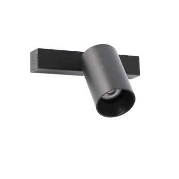 Faro Stan - opbouwspot 1L - 17,5 x 9,8 x 3,2 cm - zwart