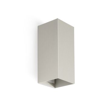 Faro Lune II L - wandlamp - 8 x 15,5 x 6,5 cm - grijs