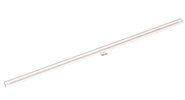 Daylight Italia LED lamp - Linea clear - Ø 3 x 100 cm - S14d - 9W dimbaar - 2700K - transparant