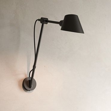 Design for the People Stay - wandverlichting met schakelaar - 72,3 x 54,5 cm -  zwart