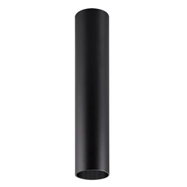 VK Lighting Koroidia - opbouwspot - Ø 5,6 x 30 cm - zwart