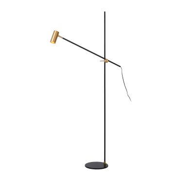 SHOWROOMMODEL - Lucide Philine - staanlamp - 66 x 66 x 165 cm - zwart