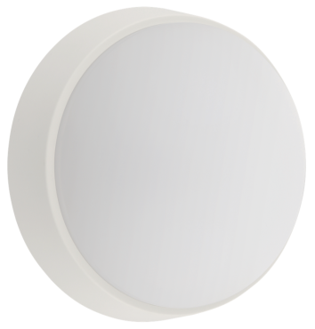 Century Italia Oasi CCT - wand/plafondlamp - Ø 21,5 x 8 cm - 14W LED incl. - IP65 - wit