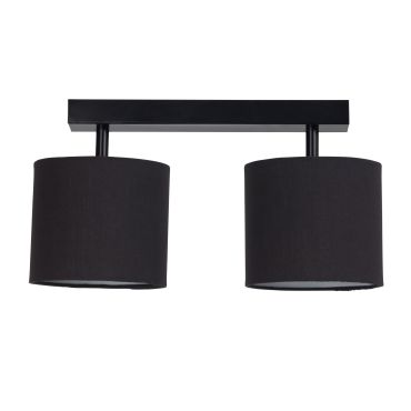 SHOWROOMMODEL - Brilliant Sandra - plafondverlichting - 34,5 x 19 x 27 cm -  zwart