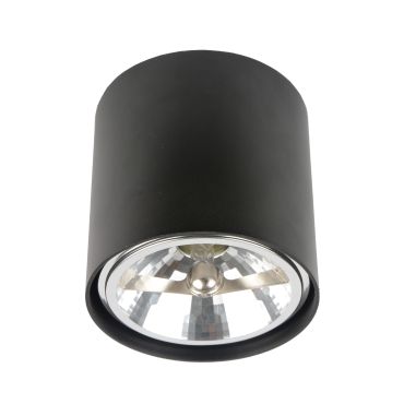 Zuma Line Box - opbouwspot - 12 cm - zwart