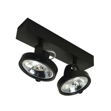 SHOWROOMMODEL - Zuma Line Go SL2 - opbouwspot 2L - 29 x 18 cm - zwart