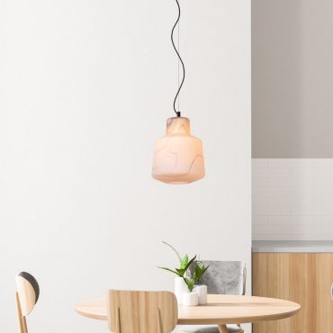 Lucide Alistair - hanglamp - Ø 30 x 172 cm - wit