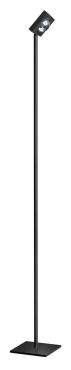ETH Jake - vloerlamp - 18 x 18 x 140 cm - 3 stappen dimbaar - 10W LED incl. - zwart