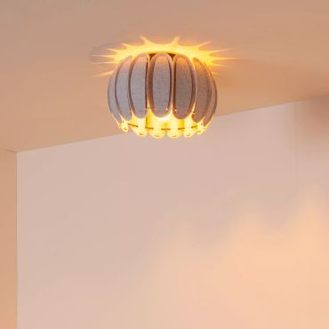 Lucide Spencer - plafondlamp - Ø 30 x 19,5 cm - grijs