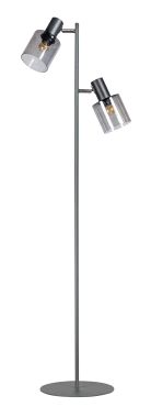 ETH Sledge Glass - vloerlamp - Ø 30 x 147,2 cm - gerookt