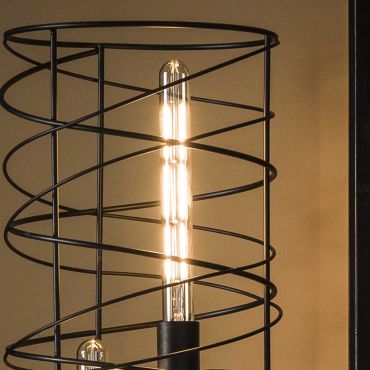 Vico buis filament LED-lamp dimbaar - E27 - 4W - 2100K - amber