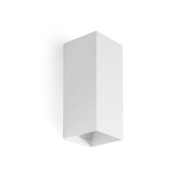 Faro Lune 2L - wandlamp - 8 x 15,5 x 6,5 cm - wit