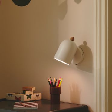 SHOWROOMMODEL - Nordlux Gaston - wandlamp - Ø 19,5 x 19,5 cm - wit
