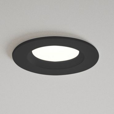 Nordlux Tiaki - inbouwspot - Ø 85 mm, Ø 72 mm inbouwmaat - 5,7W dimbare LED incl. - IP65 - zwart
