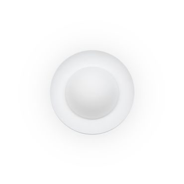 Faro Side - plafondverlichting - Ø 20 x 9 cm - mat wit