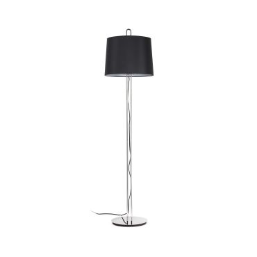 Faro Montreal - staanlamp - 160 cm - chroom en zwart