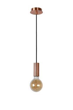 SHOWROOMMODEL - Lucide Droopy - hanglamp - Ø 4,5 x 151 cm - 4W dimbare LED incl. - koper